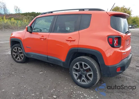 2017 Jeep Renegade Latitude 4X4 from USA, damaged, VIN ZACCJBBB6HPF85354